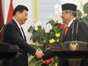 中国-印度尼西亚呼吁维护东海和平
